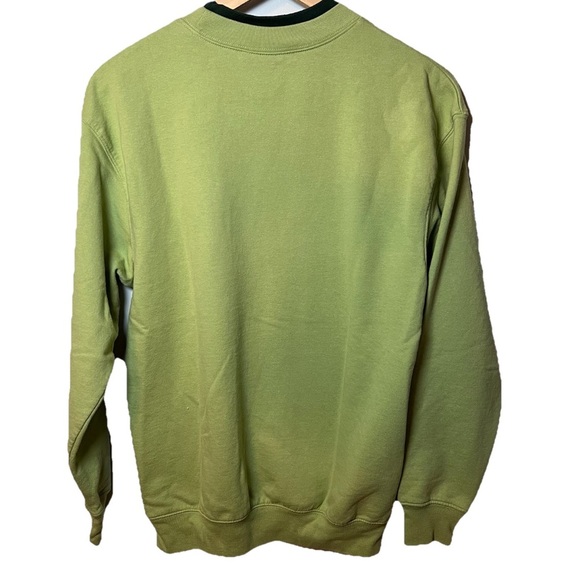 Vintage Christmas Sweatshirt Snowman M&C Sportswear size M Holiday Crewneck - Picture 3 of 4